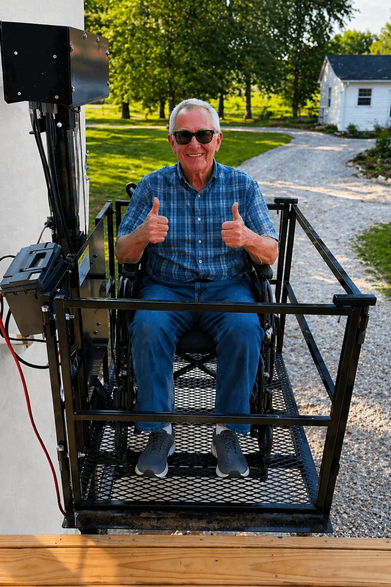 Senior na platformie LiftMatic